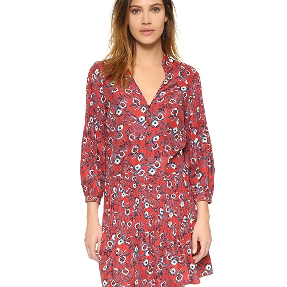 Veronica Beard Palmento Pintuck dress, 6